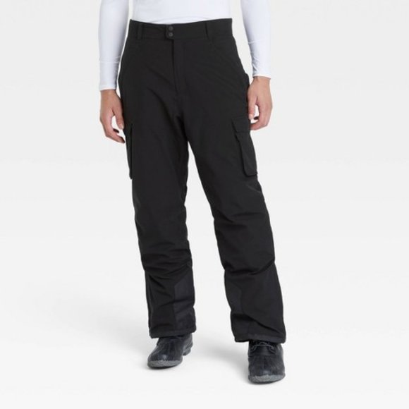 Men's Snow Sport Pants with 3M™ Thinsulate™ Insulation - All in Motion Green Med - Picture 1 of 3